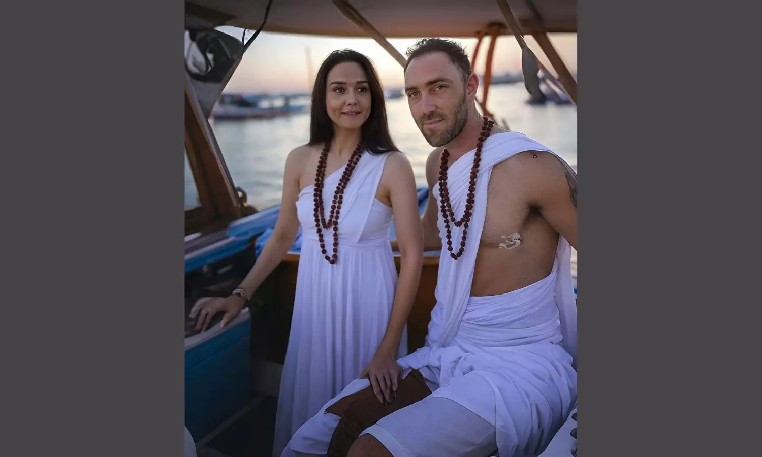 Fact Check: Did Preity Zinta attend Maha Kumbh with Aussie cricketer Maxwell? Fact Check: Did Preity Zinta attend Maha Kumbh with Aussie cricketer Maxwell?