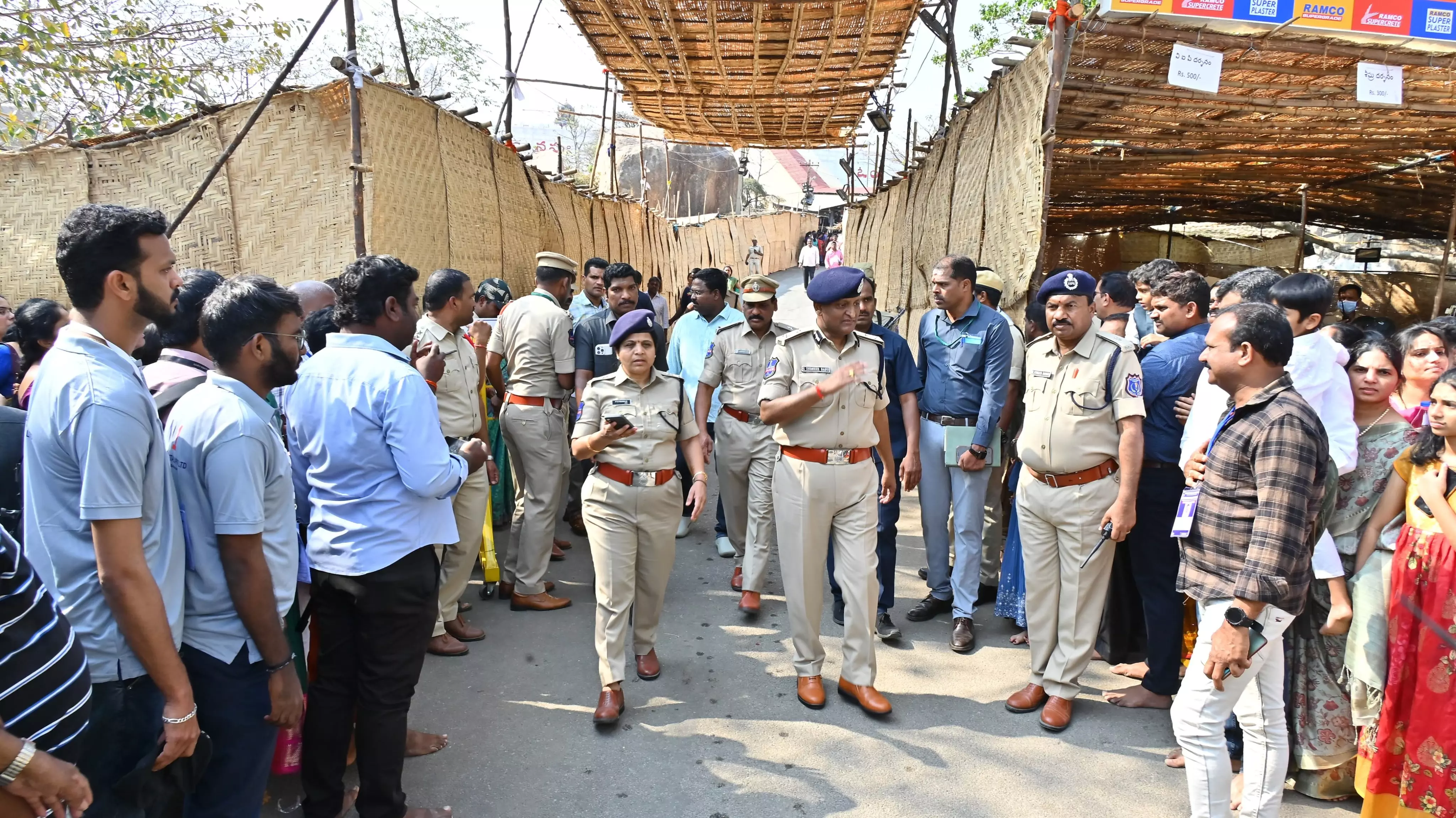 Telangana: 2,500 Cops Deployed as Security for Keesaragutta Fete Telangana: 2,500 Cops Deployed as Security for Keesaragutta Fete