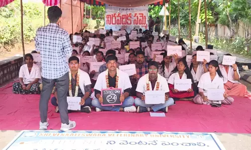 SVVU students-government standoff continues for 24th day