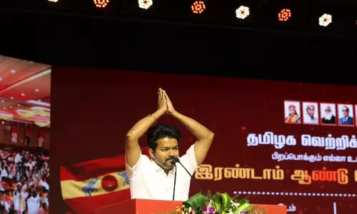 Tamil Nadu: Vijay Slams DMK, BJP at TVK Anniversary Meet