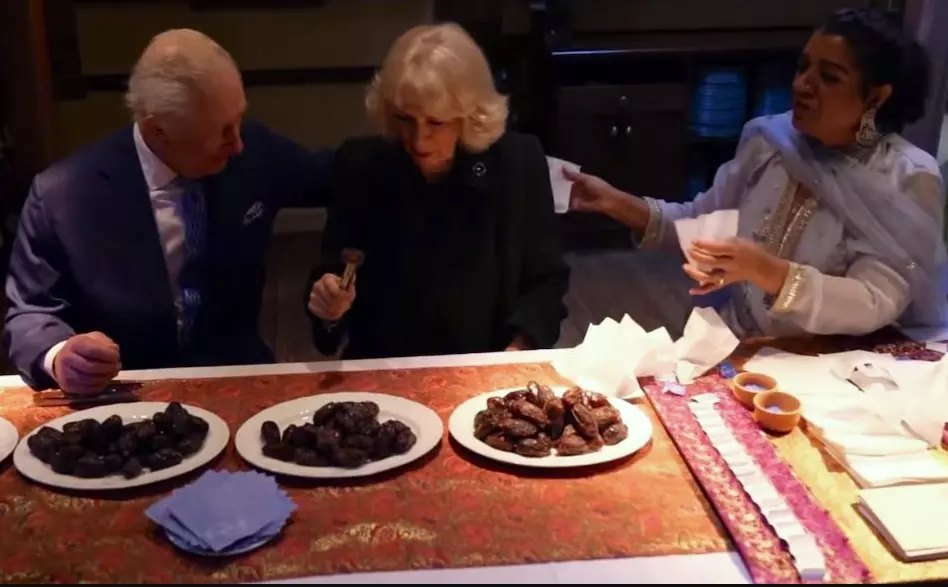 King Charles III, Queen Camilla Join Ramzan Charity Effort at London Restaurant King Charles III, Queen Camilla Join Ramzan Charity Effort at London Restaurant