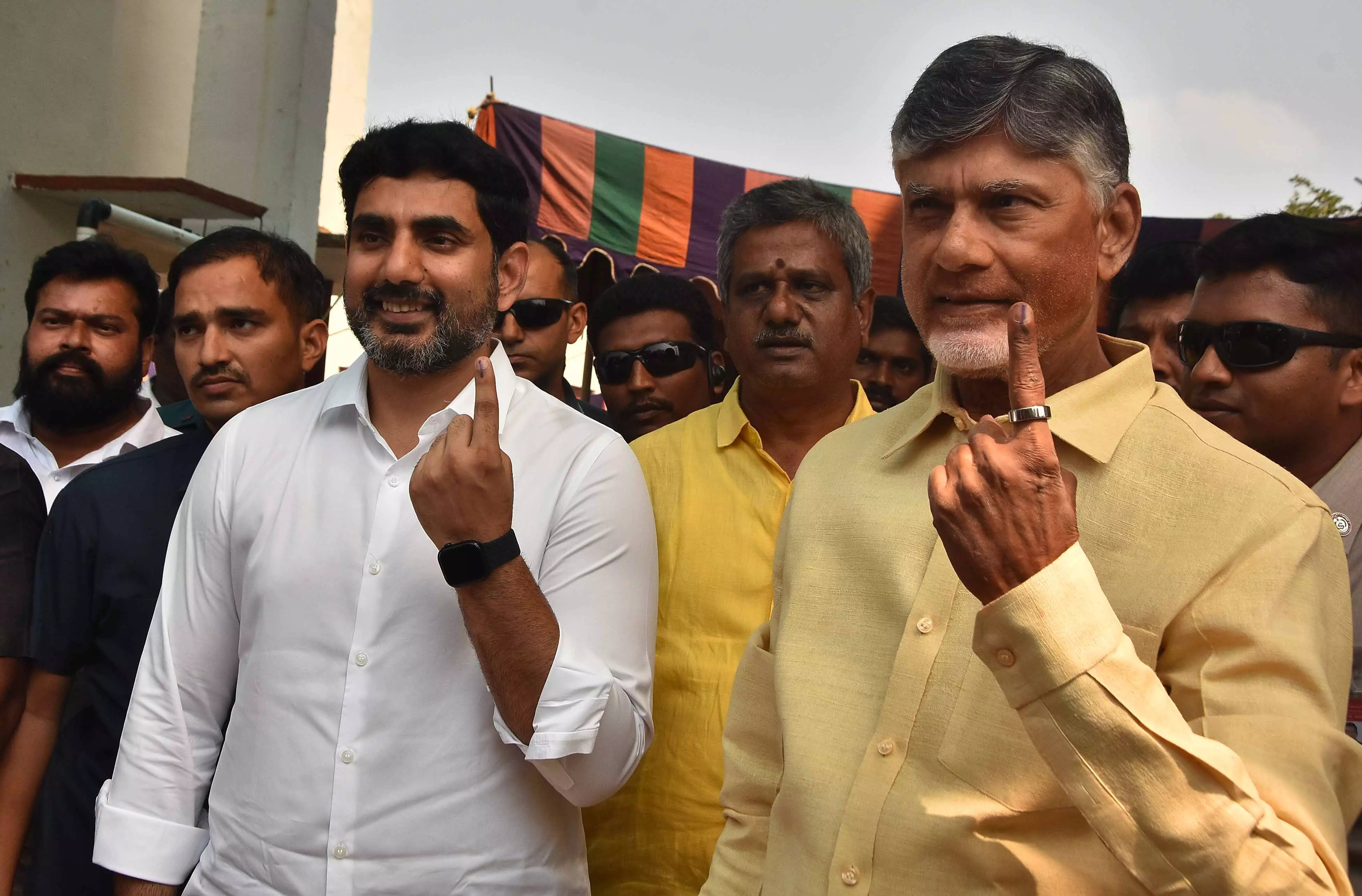 Voting is a weapon in democracy: CM Naidu Voting is a weapon in democracy: CM Naidu