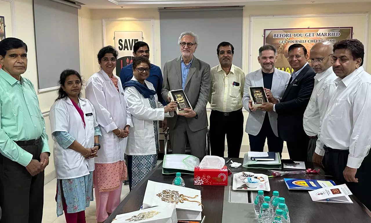 Thalassemia International Federation delegates visit TSCS Hyderabad