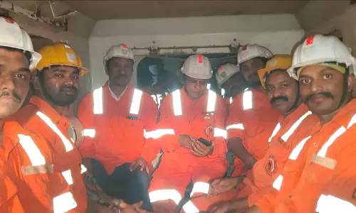 Singareni CMD leads from the front in SLBC tunnel rescue operations
