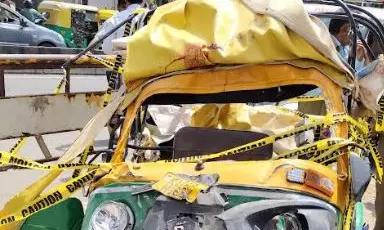 Two Killed as Auto Crushed Between BMTC Buses in Bengaluru