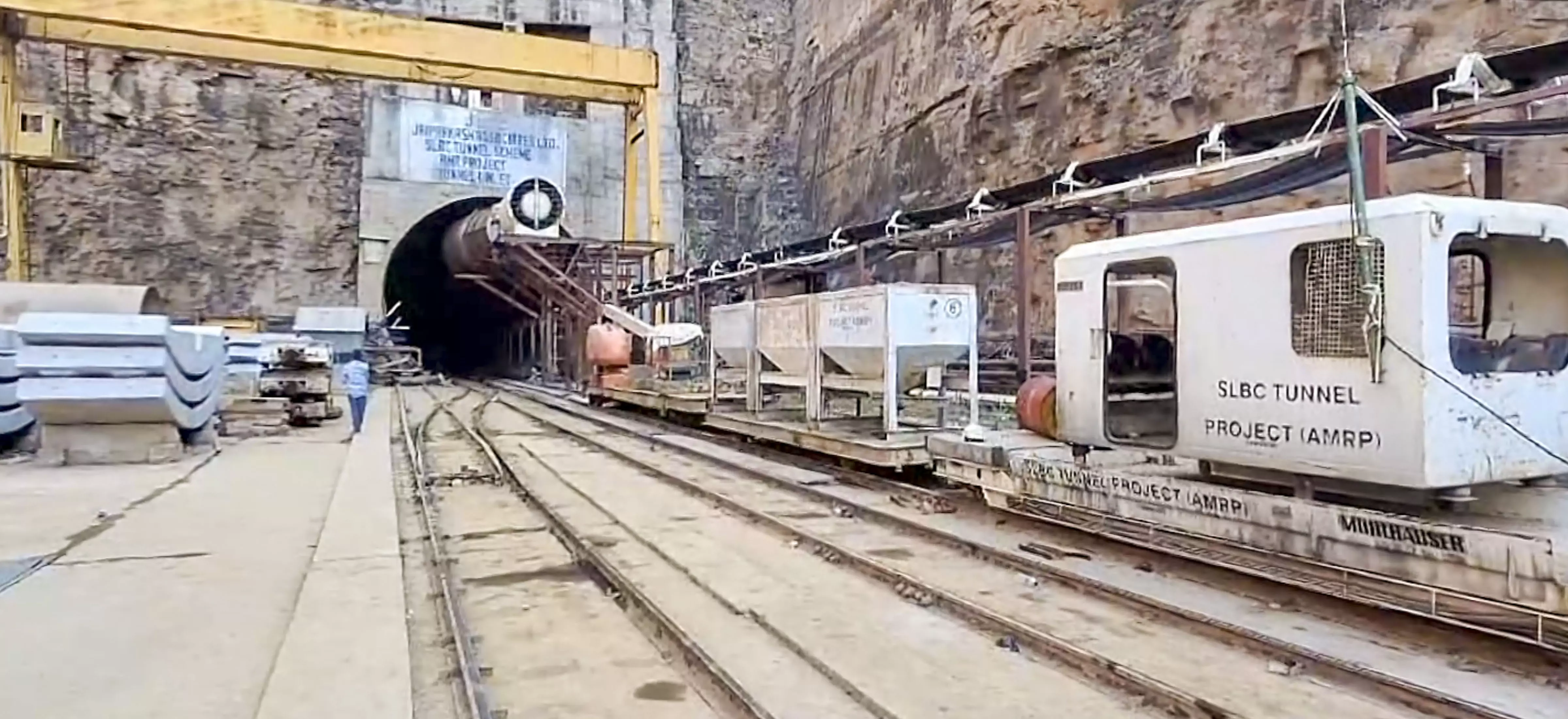 CM Revanth to visit SLBC tunnel collapse site CM Revanth to visit SLBC tunnel collapse site