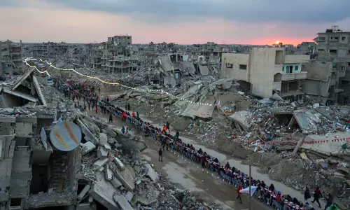 Israel says it is stopping the entry of all aid and supplies into the Gaza Strip