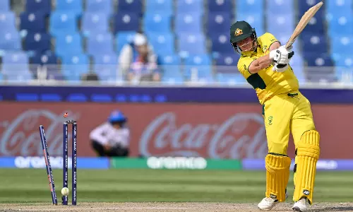 Australia set India 265 to win CT semifinal