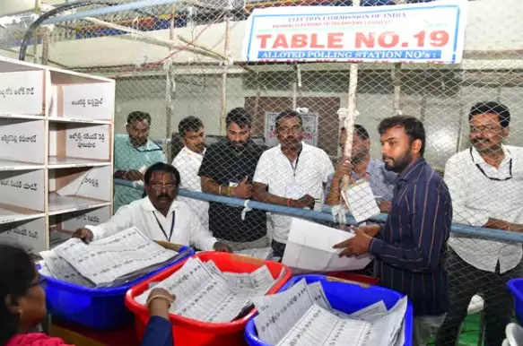 Graduates MLC Elections Counting: BJPs Anji Reddy Leads in First-Priority Votes