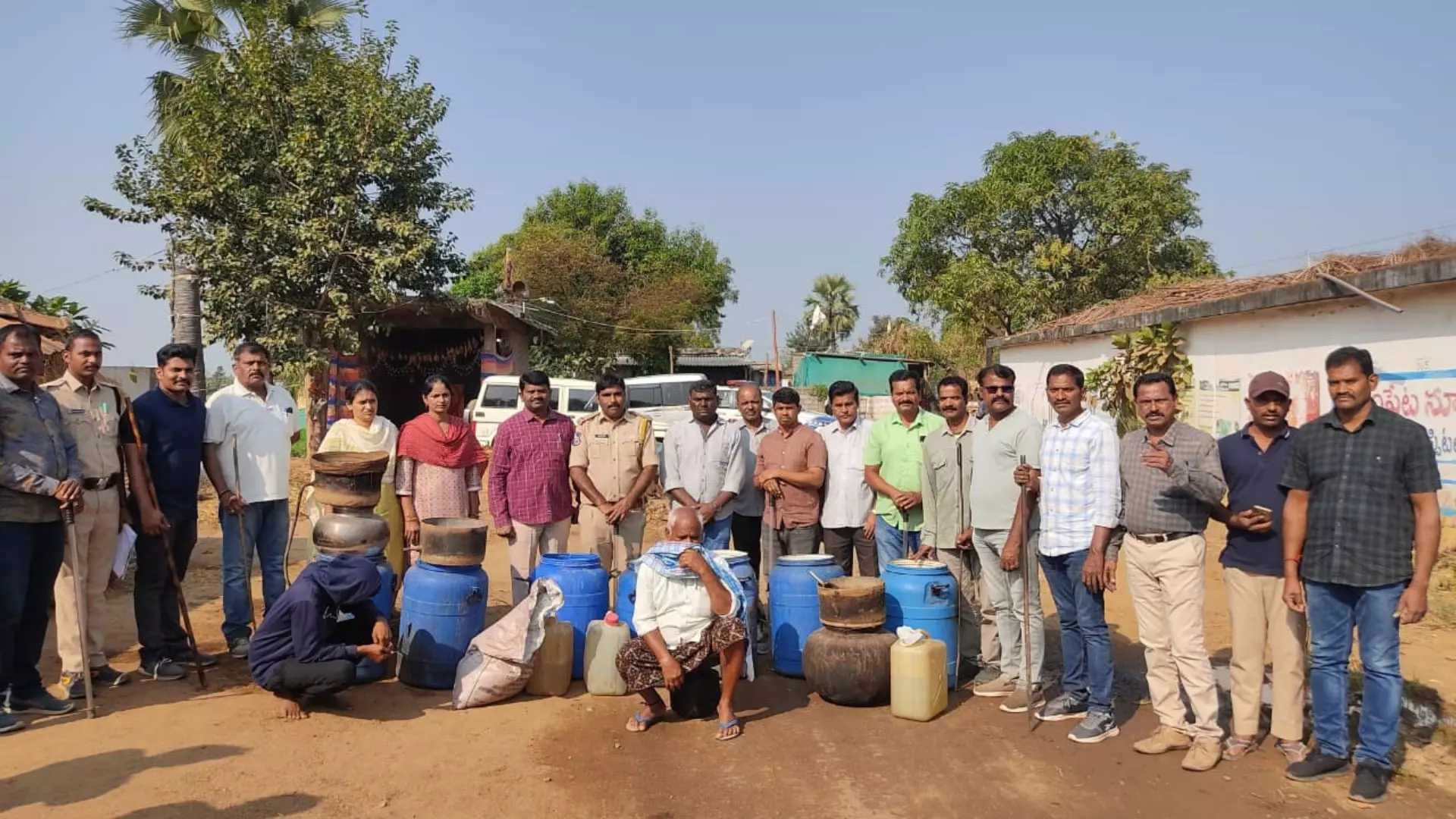 Telangana Excise Cracks Down on Illicit Liquor Trade Telangana Excise Cracks Down on Illicit Liquor Trade