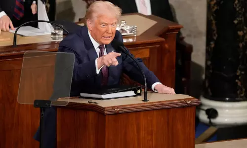 Trump hails unstoppable America in address to Congress