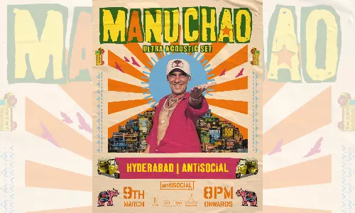 Hyderabad Gears Up as Manu Chao Takes the Stage at Mindspace SOCIAL