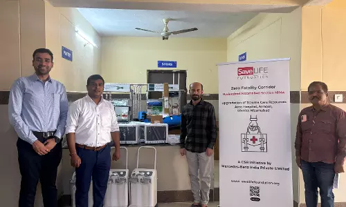 Save LIFE Foundation enhances trauma care in Nizamabad to prevent avoidable fatalities