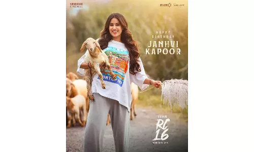 RC 16 Makers Extend Birthday Wishes to Janhvi Kapoor