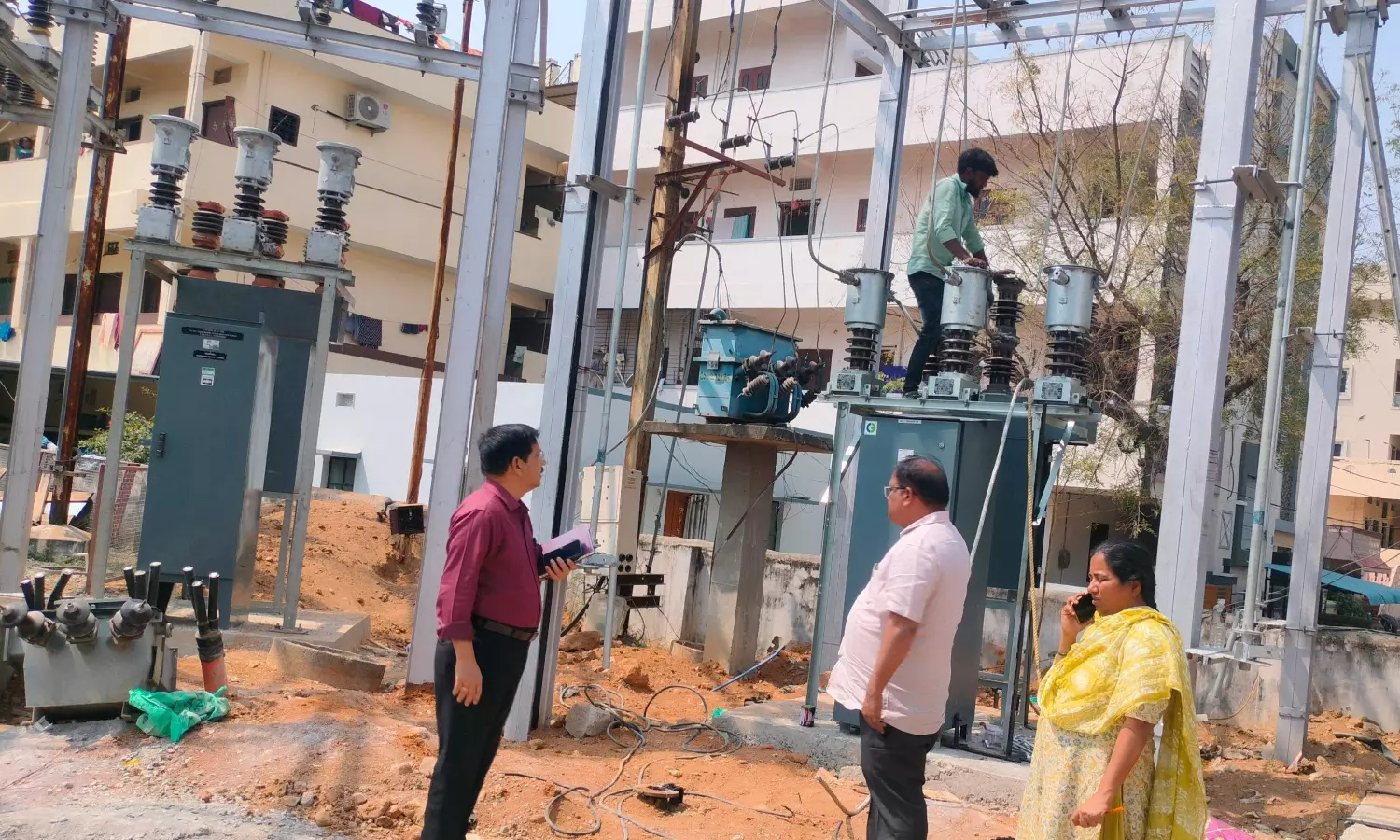 TGSPDCL Improves Infra in Cyber City Circle TGSPDCL Improves Infra in Cyber City Circle