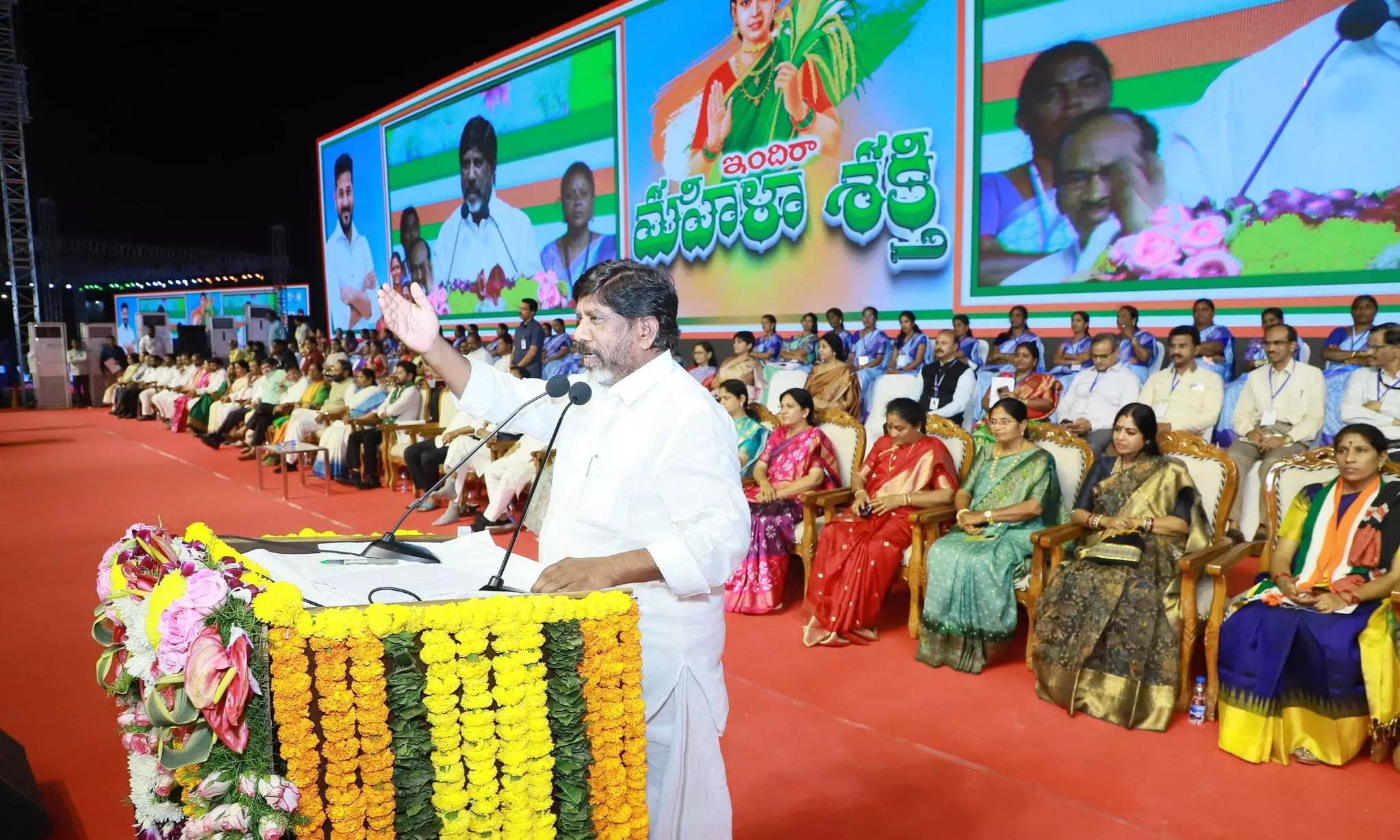 Bhatti slams BRS for neglecting women SHGs during its rule Bhatti slams BRS for neglecting women SHGs during its rule