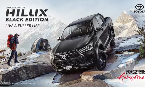Toyota Kirloskar Motor Introduces Hilux Black Edition