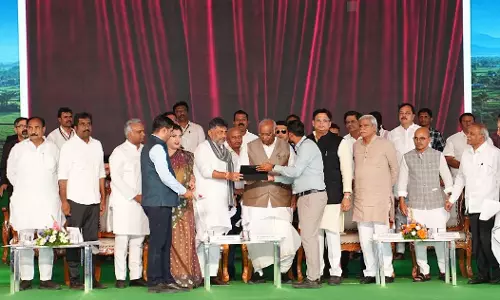 DK Shivakumar Launches Kalyana Patha Rural Road Project