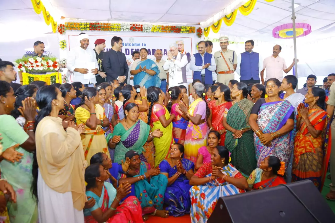 Telangana Gov wants adopted village to be role model in country Telangana Gov wants adopted village to be role model in country