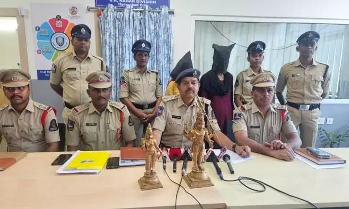 Idol theft: 2 sisters arrested within 48 hours in Telangana