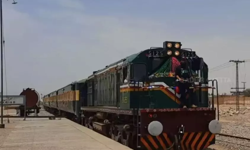 Goods Train Wagons Derail in Belagavi Goods Train Wagons Derail in Belagavi