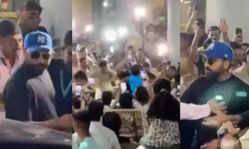 Rohit Sharma receives rousing welcome in Mumbai after Champions Trophy win