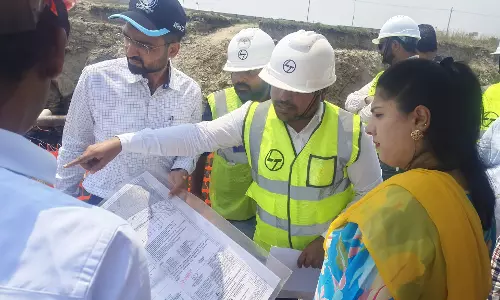 Kalaburagi: Dy Commissioner inspects ongoing 24/7 water supply project