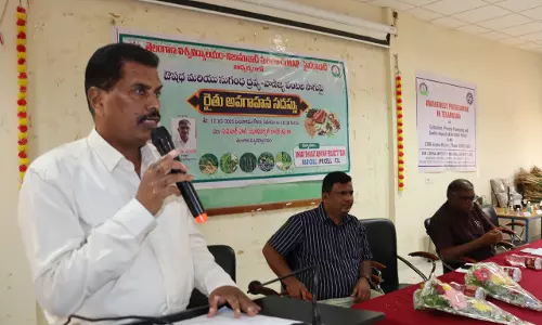 Mega awareness on medicinal, aromatic plants held at Telangana Varsity Mega awareness on medicinal, aromatic plants held at Telangana Varsity