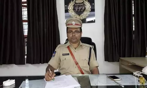Top Cop Inspects Mancherial Town Police Station