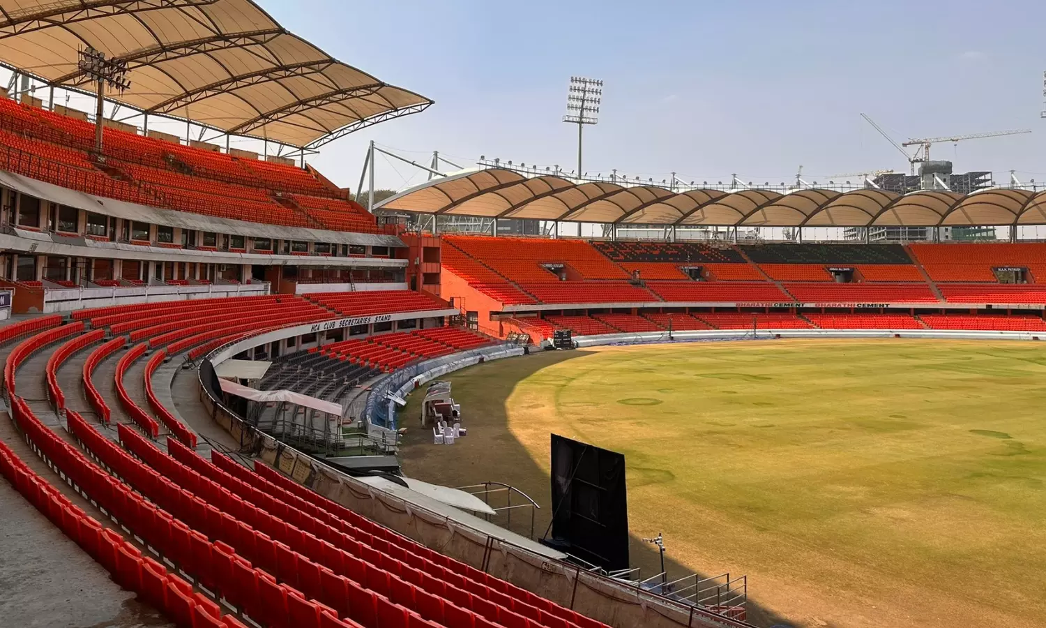 Uppal Stadium renovation works in full swing ahead of IPL 2025