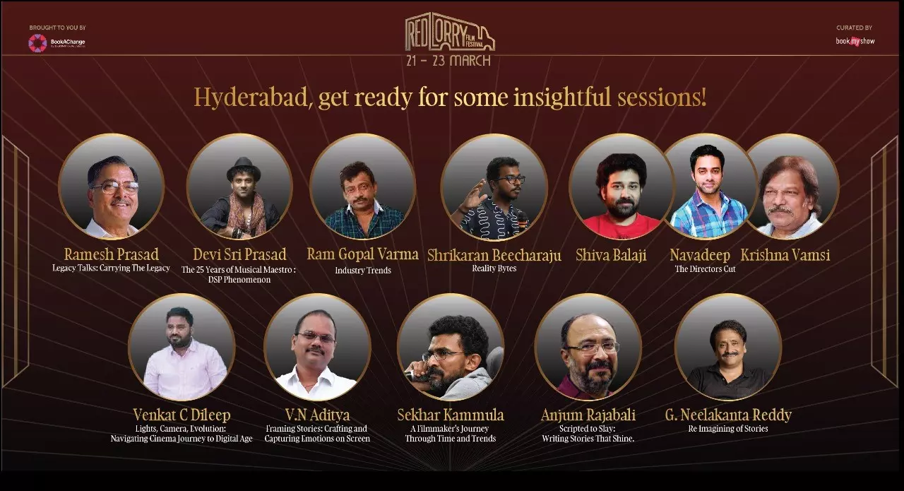 Ram Gopal Varma, Krishna Vamsi, Anjum Rajabali, Sekhar Kammula, Devi Sri Prasad and More: Red Lorry Film Festival brings unmissable sessions on the nuances of Indian cinema