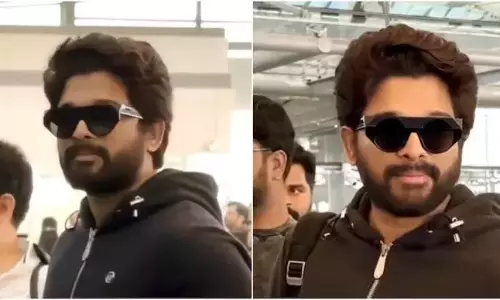 Allu Arjun’s Dashing New Look Leaves Fans in Awe Allu Arjun’s Dashing New Look Leaves Fans in Awe