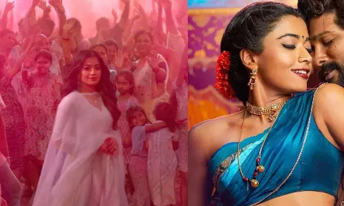 From Bam Bam Bhole to Angaaron: Rashmika Mandanna’s Top Songs To Set Dance Floor on Fire This Holi!