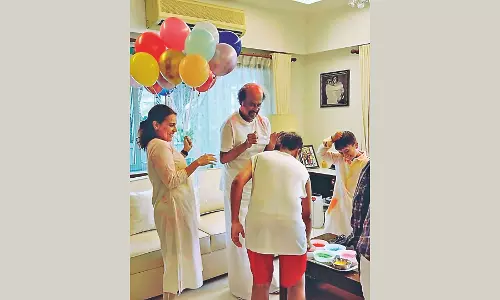 Holi is Rajinikanth Day