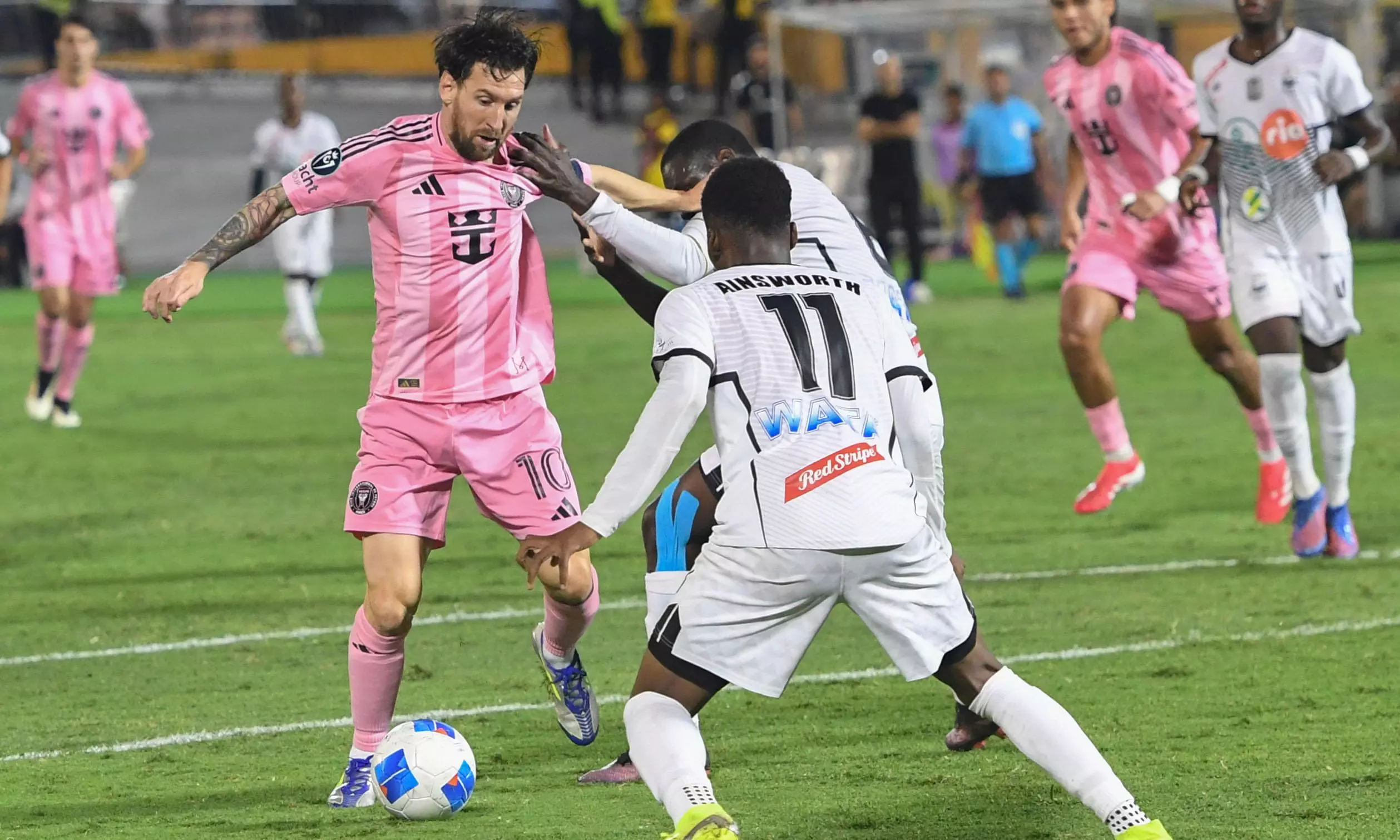 Messi Scores Off The Bench as Inter Miami Eases Into CONCACAF Champions Cup Quarters Messi Scores Off The Bench as Inter Miami Eases Into CONCACAF Champions Cup Quarters