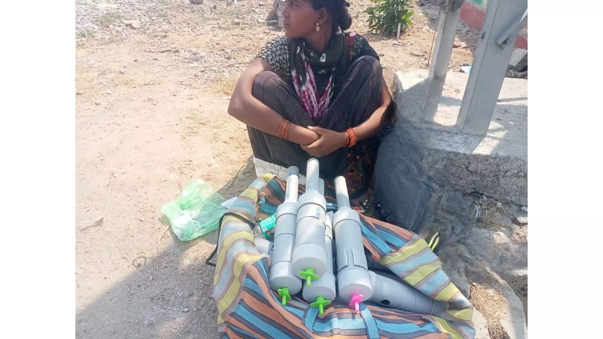 Nalgonda: Monkey Repeller Gun selling like hot cakes in market Nalgonda: Monkey Repeller Gun selling like hot cakes in market