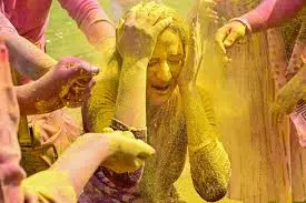 Hyderabad celebrates Holi with vigour