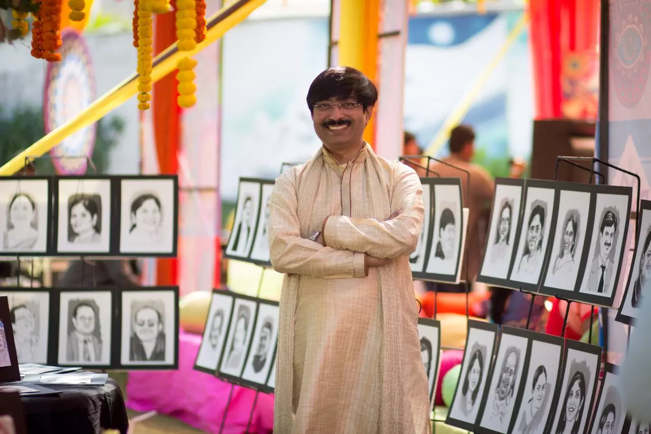 Cardiologist Dr. Neeraj Rajs Artistic Creations on Display in Hyderabad Cardiologist Dr. Neeraj Rajs Artistic Creations on Display in Hyderabad