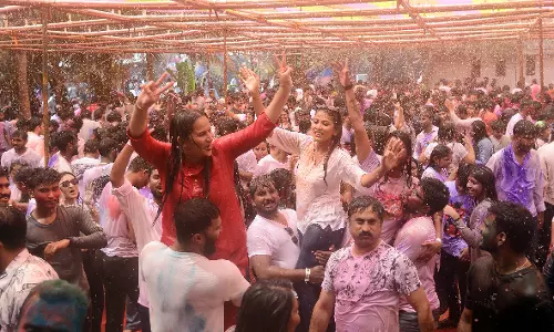 Adivasis add a unique hue to Holi celebrations