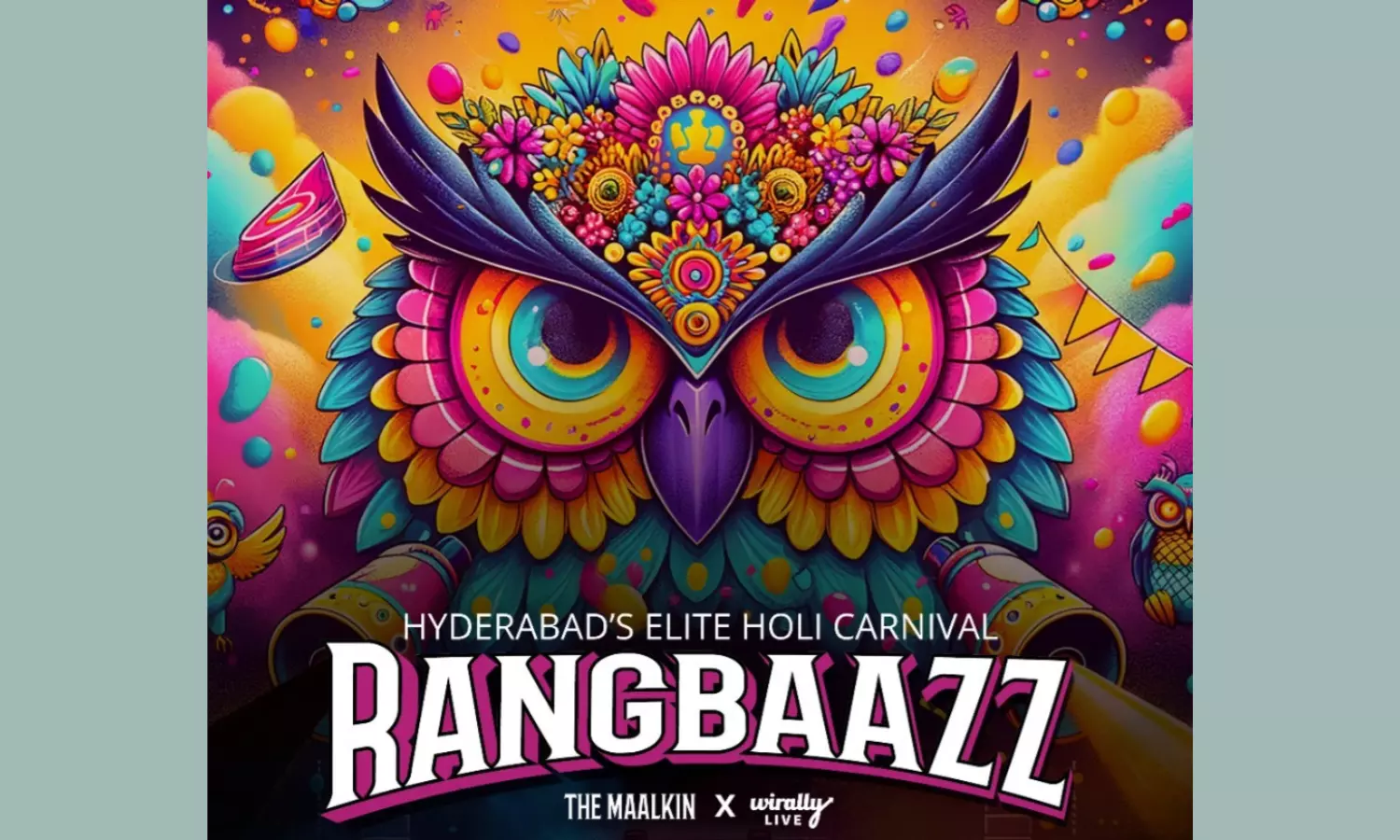 Hyderabads Most Epic Holi Bash: Rangbaaz at The League