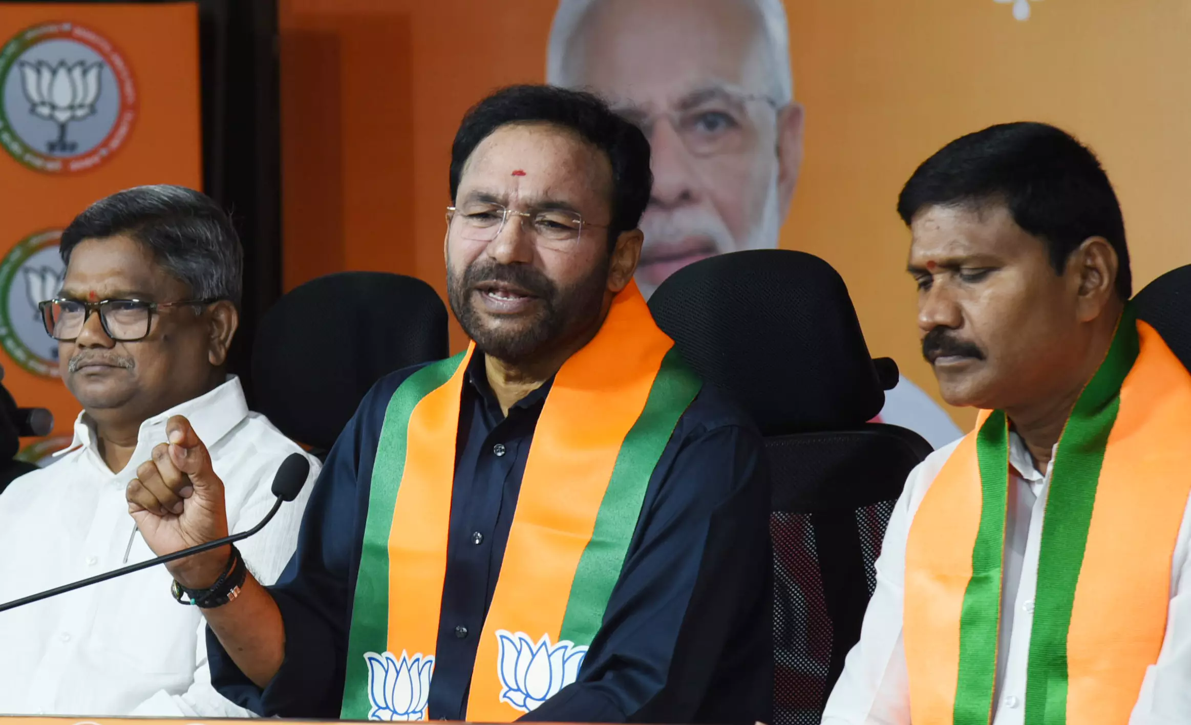 Congress pushed Telangana deeper into debt trap: Kishan Reddy