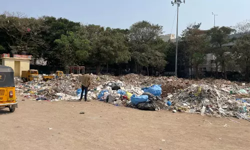 NTR stadium becoming unofficial dumping yard of construction debris and trash