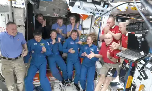 Dizziness, weightless tongue, baby feet: Challenges astronauts face upon return to earth