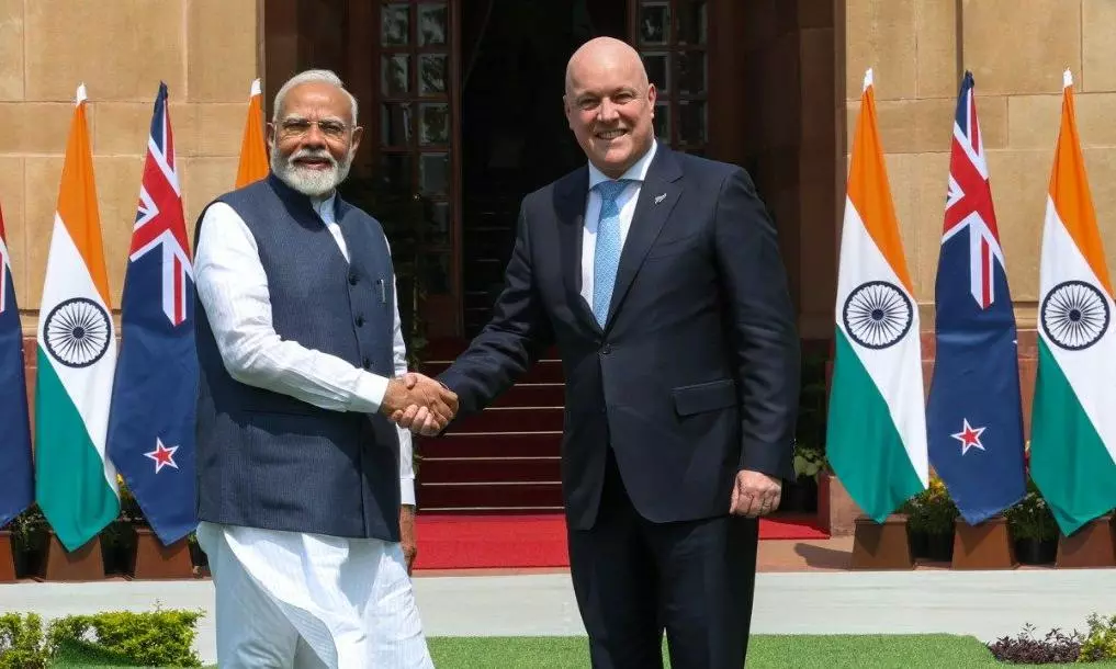 Modi, Luxon for Open, Inclusive Indo-Pacific Modi, Luxon for Open, Inclusive Indo-Pacific