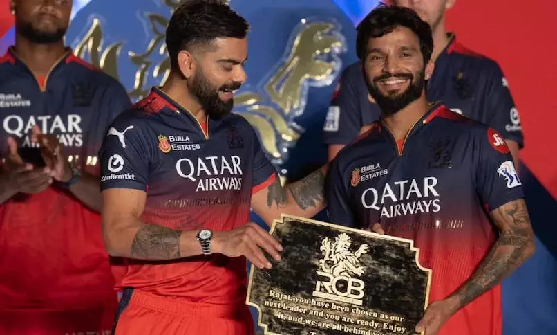 Kohli backs Patidar, says he will lead RCB for a long time