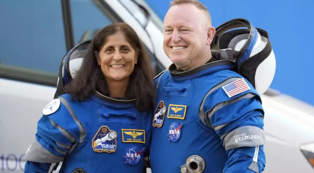 Astronauts Sunita, Butch, finally on way to Earth Astronauts Sunita, Butch, finally on way to Earth