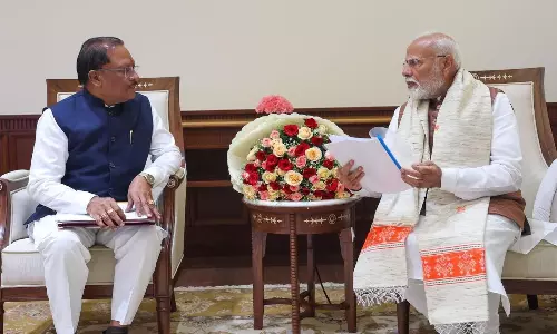 Chhattisgarh CM Vishnu Deo Sai presents PM Modi roadmap for Bastar development Chhattisgarh CM Vishnu Deo Sai presents PM Modi roadmap for Bastar development