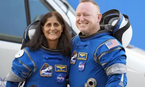 Astronauts Sunita, Butch, finally on way to Earth