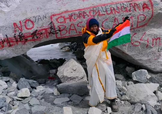 59-Year-Old Kerala Woman Reaches Everest Base Camp Without Formal Training