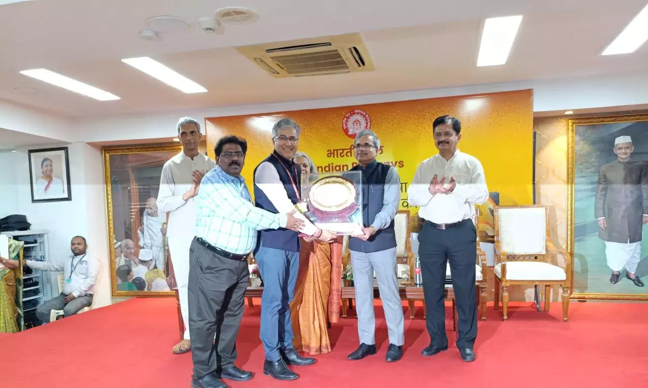 Vijayawada Division Receives Prestigious Award